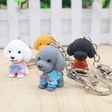 10pcs Cartoon Dog Keychains For Women Bag Accessories Teddy Keychain Husky KeyRing Rope Key holder Men Car Keychain 2024 - buy cheap