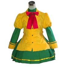 2018 Kamikaze Kaitou Jeanne JoanofArc карнавальный костюм модная Униформа темно-зеленое платье 2024 - купить недорого
