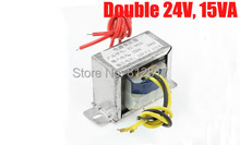 15VA AC Dual 24V Output EI Ferrite Core Vertical Mounting Supply Transformer 2024 - buy cheap