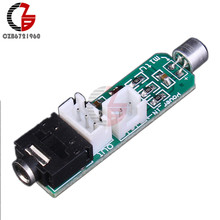 DC 1.5-5V Capacitive Microphone Circuit Amplification Module 3P Terminal 3.5mm Audio Socket 2024 - buy cheap