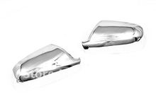 High Quality Triple Chrome Plated Mirror Cover for Peugeot 307 307CC 407 free shipping 2024 - buy cheap