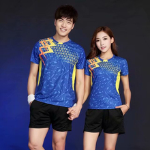 Summer Tennis And Badminton Sports Suit Set Quick Dry Breathable Sweat Absorption Shirt & Short O-Neck Men Jersey L901SHD 2024 - buy cheap
