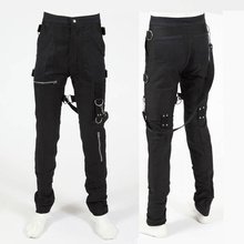 Pantalones negros de MICHAEL JACKSON PEP-SI, pantalón clásico, raro, Comercial 2024 - compra barato