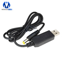 5PCS DC 5V to DC 12V Step up USB Cable Module Converter 2.1x5.5mm Male Connector 2024 - buy cheap