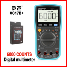 RZ High Quailty Digital Multimeter Auto Range AC/DC Voltage Current Meter Temperature tester True-RMS Multimeter VC17B+ 2024 - buy cheap