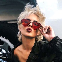 2019 Classy Ladies Fashion Sunglasses Vintage Triangle Metal Frame Designer Women Sun Glasses 2024 - buy cheap