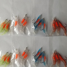 4Pcs/lot Lifelike Luminous Silicone Shrimp Soft Lure 6cm/3g Shone Jigging DIY Feeder Pesca Isca Artificial Baits Wobbler 2024 - buy cheap