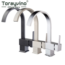 Torayvino Luxury Bathroom Faucet Deck Mounted Basin Sink Single Handle Swivel Kitchen Faucet Hot And Cold Mixer Water Tap 2024 - buy cheap