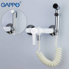 GAPPO white shower faucet Bidet Faucet handheld shower spray bathroom bidet washer mixer tap muslim shower toilet faucet 2024 - buy cheap