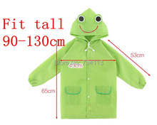 ChildrenRain Coat 90-130 cm tall children Raincoat Rainwear/Rainsuit,Kids Waterproof Animal Raincoat Children's cartoon poncho 2024 - buy cheap