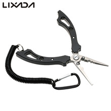 15.5cm Fishing Pliers Scissors Stainless Steel Fish Hook Remover Fishing Line Cutter with Bag Fishing Tackle Tools 2024 - buy cheap
