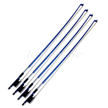 4 pieces Blue Standard Violin Bows High-quality Carbon FIber Violin Bows 2024 - buy cheap