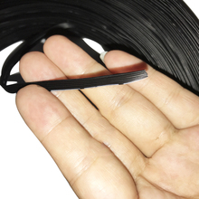 2-контактный, 3-контактный, 4-контактный, 5-контактный, 6-контактный, силиконовый провод для подключения линии сигнала, провод питания 30awg, тестовый электрический кабель, черный кабель 2024 - купить недорого