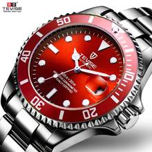 TEVISE Red Watch Men Creative Luminous Watches Date Waterproof Clock Man Blue Automatic Watch Purple Mechanical Wristwatches 2024 - buy cheap