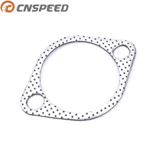 5pcs/Lot Aluminum 2.75 inch 71mm Car Engine Exhaust Gasket Downpipe Flange Universal Exhaust Pipe Gasket with two holes YC101292 2024 - buy cheap