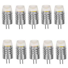 10pcs G4 LED 12V 1.5W COB 120LM Warm White/White Bombada LED Lamp Bulb G4 12V For Home Lighting  Free Shipping 2024 - buy cheap