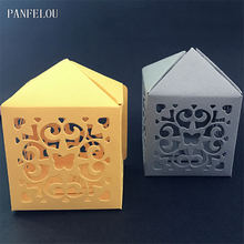 PANFELOU Metal craft large Hollow box paper die cutting dies for Scrapbooking/DIY Easter wedding Halloween cards 2024 - buy cheap