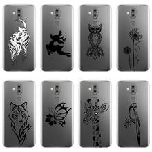 Back Cover For Nokia 2.1 3.1 5.1 6.1 7.1 Plus Animal Wolf Deer Giraffe Soft Phone Case Silicone For Nokia 7.1 6.1 5.1 3.1 2.1 2024 - buy cheap