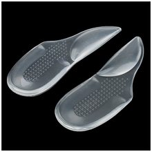 1 пара, женские силиконовые гелевые стельки, профессиональная ортопедическая АРКА, поддерживающая стелька от плоскостопия, предотвращающая скольжение ног, обувь на высоком каблуке 2024 - купить недорого