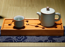 Juego de té de Kung Fu de siete estrellas, bandeja de té de bambú Natural Rectangular tradicional, Puer de bambú, mesa de té chhai MF 026, 1 ud. 2024 - compra barato