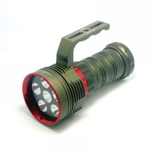 Tinhofire-linterna de buceo LED impermeable para submarinismo, 9000 lúmenes, 6X CREE XML L2, 200m, 6xL2, DX6 2024 - compra barato