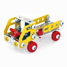 DIY Truck Model Building Kits 3D Metal Constructor Educational Toys Blocks Creative Assembly Truck Kits For Children Boy Gift 2024 - buy cheap