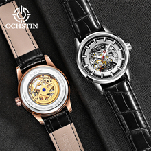 Luxury OCHSTIN Top Brand Watch Men New Fashion Skeleton Automatic Mechanical Men Watch Leather Strap Waterproof Luminous Watches 2024 - buy cheap