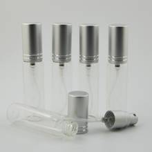 100PC 5ML 10ml glass Refillable Portable sample perfume bottles Travel Spray Atomizer Empty perfume bottle mini sample container 2024 - buy cheap