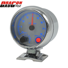 3.75 inch High Speed Stepper Motor  Racing modified blue blacklight LED tachometer gauge 0-8000 RPM  f ree shipping 2024 - buy cheap