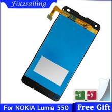 For Nokia Microsoft Lumia 550 LCD Display Touch Panel Screen with Frame Free Shipping 2024 - buy cheap