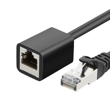 Удлинительный кабель Ethernet, Сетевой удлинитель Cat6, соединительный кабель, шнуры RJ45, экранированный разъем «штырь-гнездо» (1,6-9,8 Фута) 2024 - купить недорого