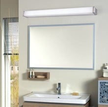 Arandela de led para decoração interna, luminária de parede simples e moderna, à prova d'água, espelho de neblina, acrílico, para decoração de banheiro 2024 - compre barato