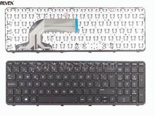 Новая SP Клавиатура ноутбука для hp 350 G1 355 G2 черная рамка черный WIN8 OEM ремонт ноутбука замена клавиатуры 2024 - купить недорого