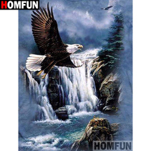 HOMFUN Full Square/Round Drill 5D DIY Diamond Painting "Eagle scenery" Embroidery Cross Stitch 5D Home Decor Gift A17897 2024 - buy cheap