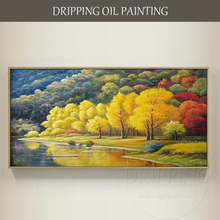 Artist Hand-painted High Quality Modern Landscape Scenery Oil Painting on Canvas Hand-painted Nature Landscape Oil Painting 2024 - buy cheap