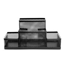 XRHYY Mesh Desk Organizer with 4 Compartments Office Supplies Accessories For Desk Accessories Perfect For Home Office Students 2024 - buy cheap