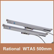 Free Shipping Rational linear glass scale WTA5  5um 500mm TTL 5V 0.005mm optical scale for CNC grating ruler 2024 - buy cheap