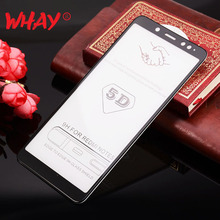 WHAY Tempered Glass for Xiaomi Redmi Note 5 Pro Screen Protectors 9H Curved Edge Cover for Xiaomi Redmi Note 5Pro Glass 5D 2024 - buy cheap