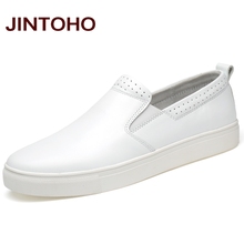 JINTOHO Real Leather Men Soft Leather Shoes Slip On Men Loafers Genuine Leather Brand Men Casual Shoes Flats Moccasins 2024 - buy cheap