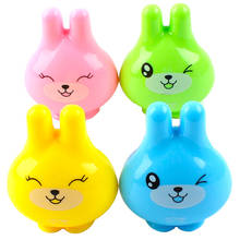 4pcs/lot Kawaii School Supplies Pencil Sharpeners Kid Of Stationeries Rabbit Pencils Sharpener sacapuntas infantil stationery 2024 - buy cheap