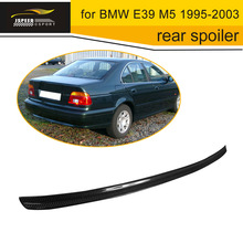 Fibra de carbono spoiler traseiro do carro auto tronco spoiler para bmw e39 m5 1995-2003 2024 - compre barato