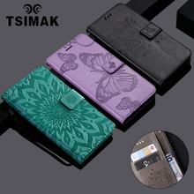 Tsimak Wallet Case For Xiaomi MI 8 Mi8 Lite Flip PU Leather Card Pocket Case Cover Capa Coque 2024 - buy cheap