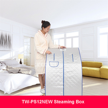 New Steaming Box TW-PS12NEW Indoor Portable Foldable SteamTent Sweating Box Home Steaming Room Steam Bath Box 2L 110V/220V 1000W 2024 - buy cheap