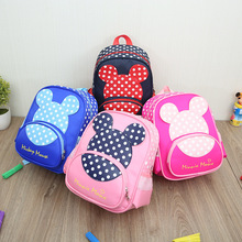 Disney kindergarten school bag boys and girls 3-6 years old baby small middle class children's backpack Mickey cute backpack 2024 - buy cheap