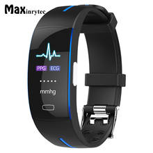 Maxinrytec H66plus blood pressure wrist band heart rate monitor PPG ECG Smart bracelet sport watch fitness tracker wristband 2024 - buy cheap