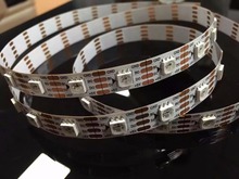 Addressable 4m 60LEDs/m DC5V WS2813(Dual-signal wires)RGB led pixel strip,NON-waterproof,with 60pixels/M;WHITE PCB 2024 - buy cheap