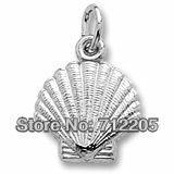 rhodium  plated high quality  seashells Charm  jewelry accessory(H104918) 2024 - buy cheap