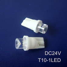 Hot sale 24V T10 led instrument lights,24V w5w 194 168 led interior lamp,t10 24v LED indicating lamp free shipping 1000pcs/lot 2024 - buy cheap