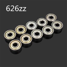 10pcs 626ZZ  6*19*6mm Ball Bearing Double Shielded Miniature High-carbon Steel Single Row Ball Bearing 2024 - buy cheap