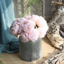 Simulation flower five peonies bouquet manufacturers home decoration wedding holding flowers road cited flower wall fake flowers 2024 - buy cheap